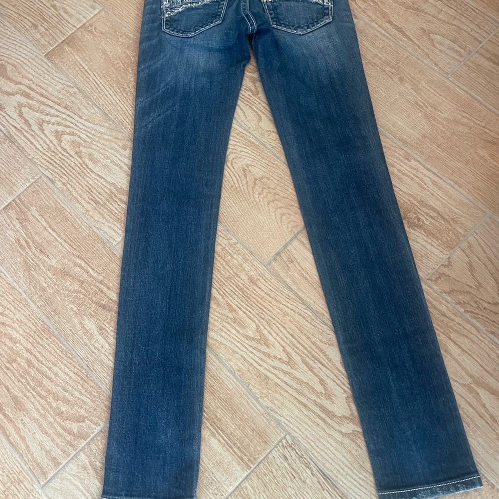 Miss Me Dark Blue Skinny Jeans - Picture 7 of 9